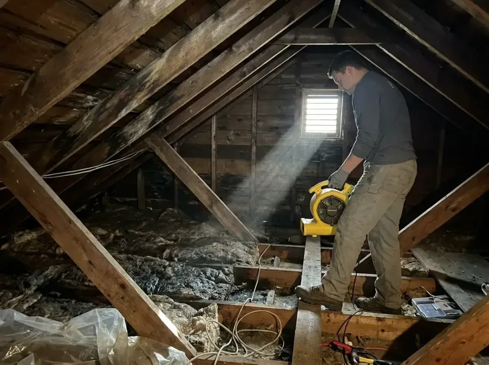 attic-water-damage-drying-proc-007 — frequently asked questions, Emergency Water Extraction & 24/7 Flood Response in Manahaw…